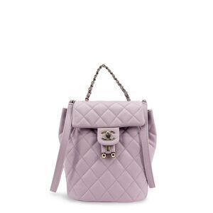 Chanel Dumas Backpack Small Caviar Lilac Gold Hardware